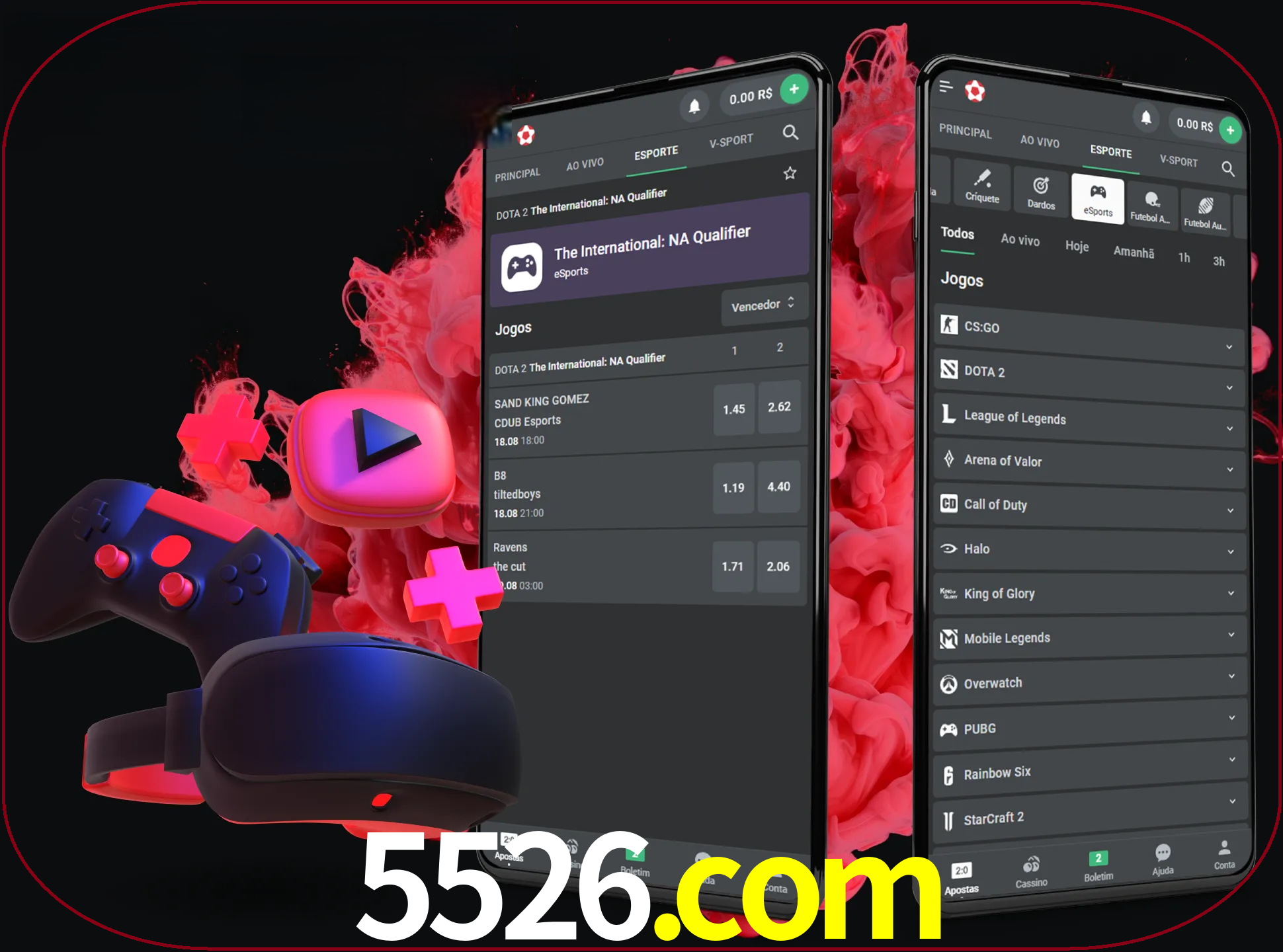 Para ter a aplicação móvel 5526 no seu smartphone, basta descarregar o ficheiro apk e seguir as instruções.
