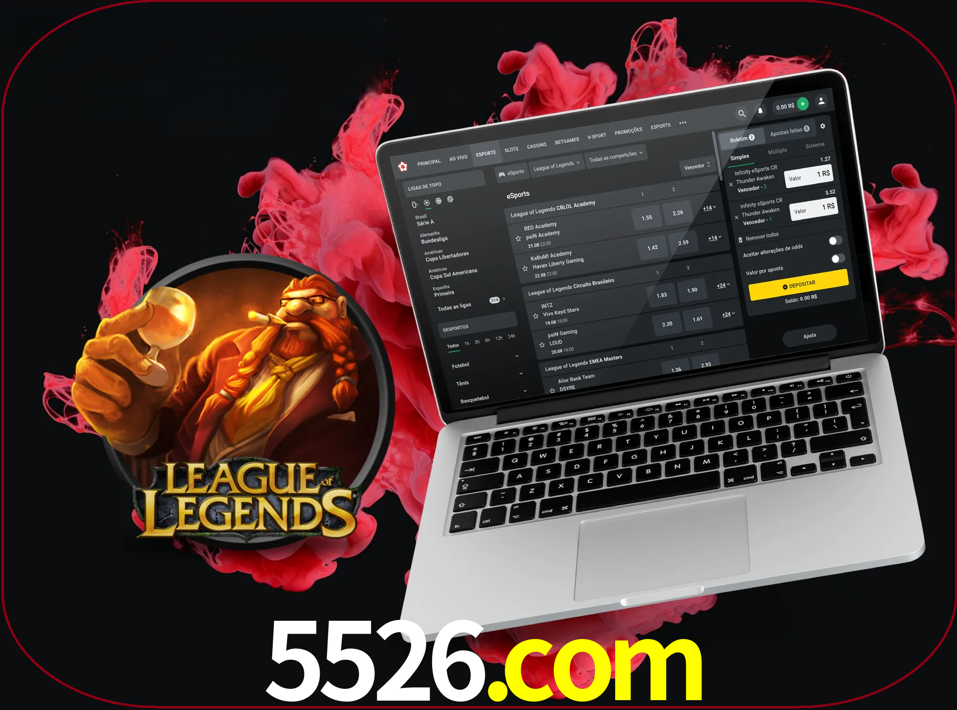 Se é um fã deste jogo, muitos torneios fantásticos que o vão surpreender estão disponíveis no 5526.
